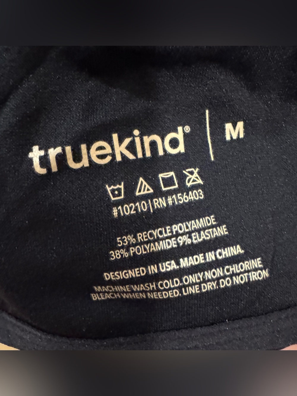 🆕 Truekind Truekind® Supportive Comfort Wireless Shaping Bra in Black - M - Picture 6 of 9